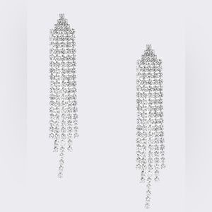 Rhinestone Chandelier Earrings